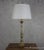 English French Bronze and Brass Table Lamp, 1940s For Sale - Image 3 of 9