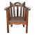 Stickley Brothers Style Antique Mission Oak Arts & Crafts Cube Club Chair For Sale