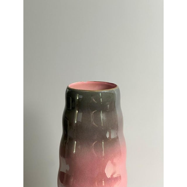 Pink Lustre Ware Vase from Maling Pottery, England, 1930s For Sale - Image 4 of 11