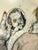 Modernist Artist, Nude Back View of Female For Sale - Image 7 of 13