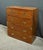 20th Century Mahogany Marine Chest of Drawers, India For Sale - Image 4 of 18