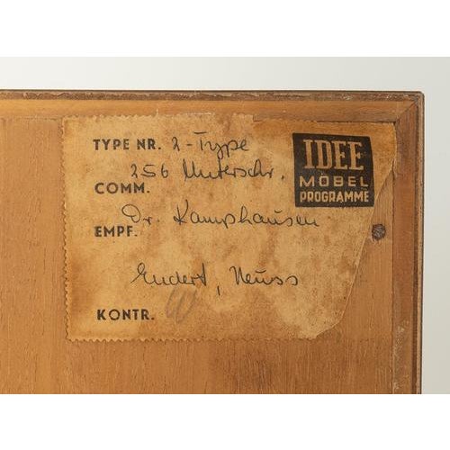 Chest of Drawers by Oldenburger Möbelwerkstätten, 1950s For Sale - Image 9 of 10