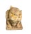 Vintage Cast Stone Crouching Gargoyle Garden Statue For Sale - Image 4 of 12