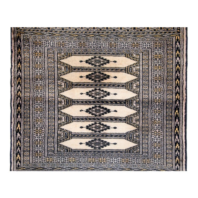 Vintage Pakistani Bokhara Rug For Sale - Image 15 of 15