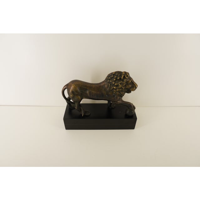 Antique Louis Barye Lion Sculpture For Sale - Image 9 of 18