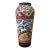 Hand Painted Studio Pottery Vase by the Uncedo Project South Africa. Dated 2002 For Sale