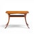 Wood t.h. Robsjohn Gibbings for Widdicomb Mid Century Bleached Mahogany Sabre Side End Tables - Pair For Sale - Image 7 of 12
