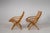 1930s Set of 20th Century Swedish Grace Bare Wood Armchairs For Sale - Image 5 of 12