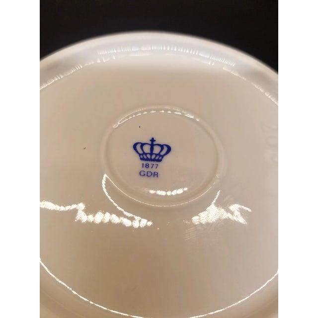 American Gdr 1877 Pierced Porcelain Vintage Bowl For Sale - Image 3 of 4