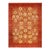 Eclectic, One-of-a-Kind Hand-Knotted Area Rug in Orange, 9' 0" x 12' 1" For Sale