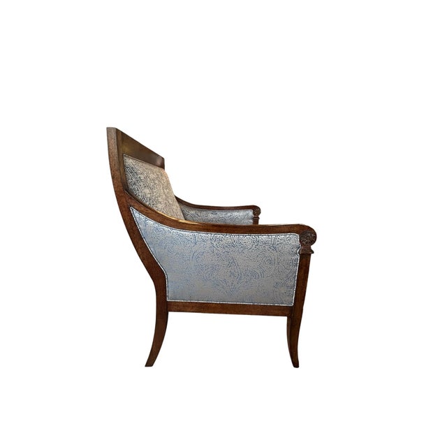 Elegant, timeless, and exceptionally versatile, this Regency-inspired lounge chair blends classical lines with refined...