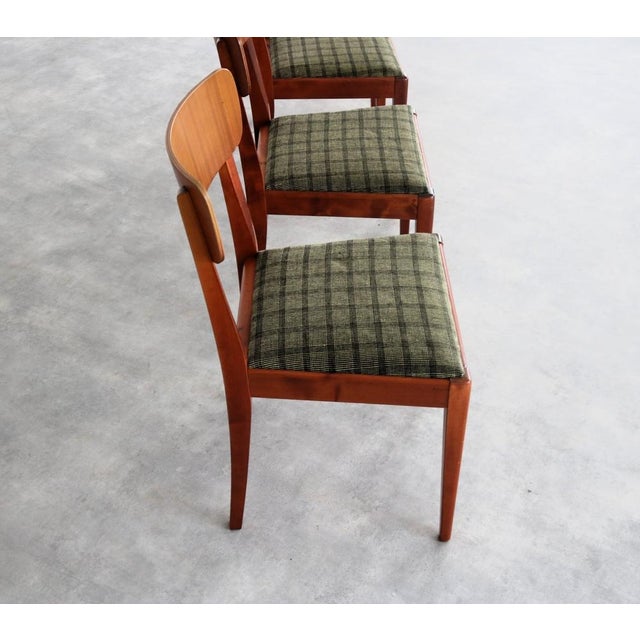 Mid-Century Modern Vintage Dining Chairs from Edsby Verken, 1960s, Set of 4 For Sale - Image 3 of 10
