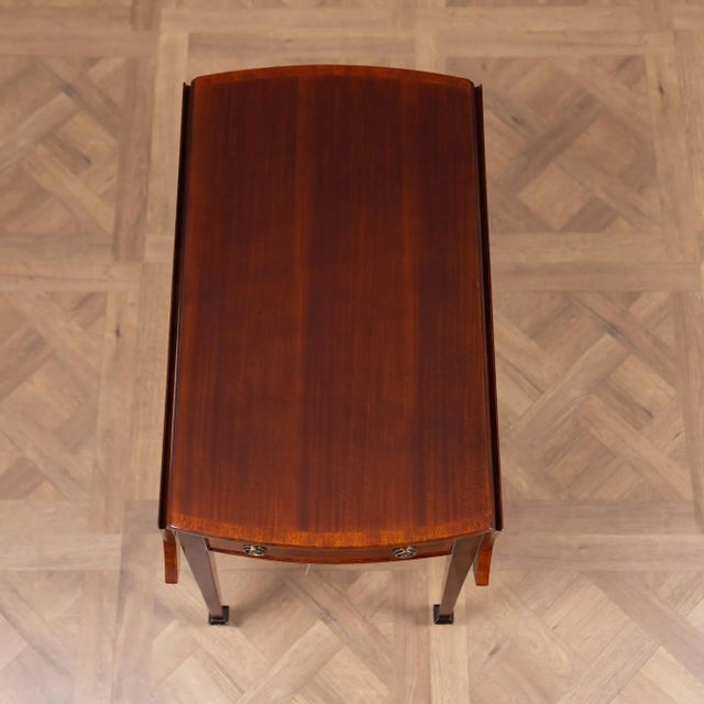 Brown Niagara Furniture Pembroke Table For Sale - Image 8 of 12