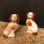 English Staffordshire Style Spaniel Figurines - Pair For Sale - Image 4 of 6