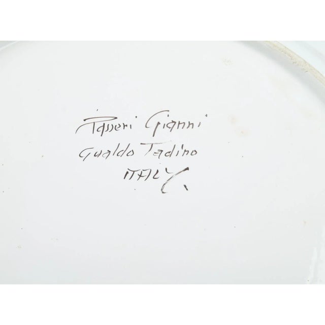 Italian 1980s Italian Ceramic Fruit Plate For Sale - Image 3 of 3