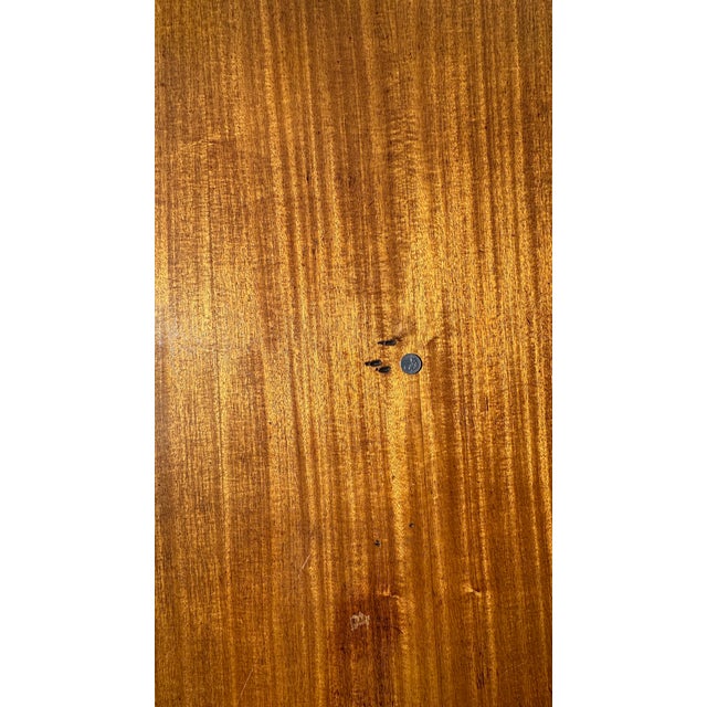 Mid-Century Modern Vintage Split-Reed Rattan Coffee Table – Paul Frankl Style For Sale - Image 3 of 11