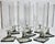 Smoky Danish Modern Champagne Flutes- Set of Eight For Sale - Image 12 of 12