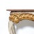 Custom Made French Louis XV Style Painted Rococo Wall Console With 18th-Century Giltwood Pelmet For Sale In Birmingham - Image 6 of 16