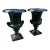 Late 20th Century Cast Iron Haddo House Urns - A Pair For Sale