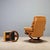 Set of Armchair and Ottoman from Ekornes, 1980s For Sale - Image 11 of 14