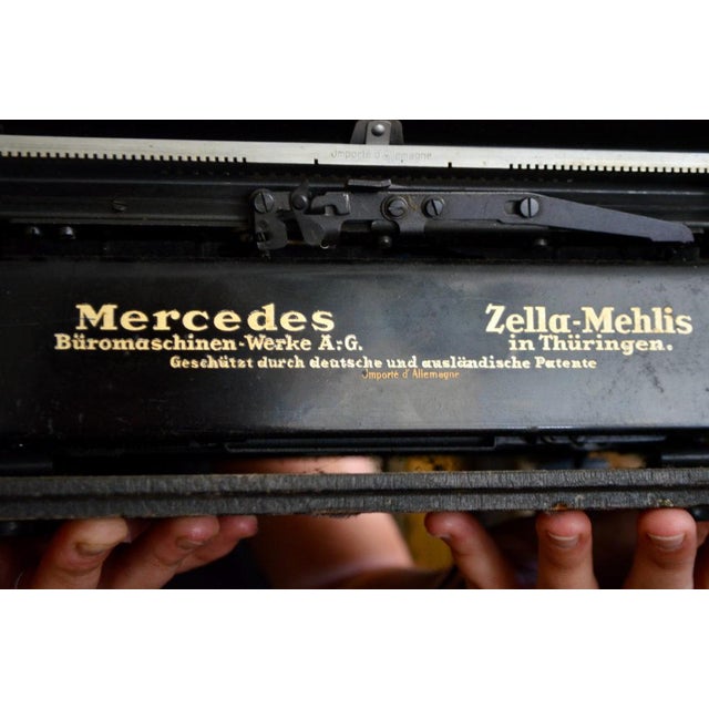 Vintage Prima Typewriter from Mercedes For Sale - Image 13 of 16