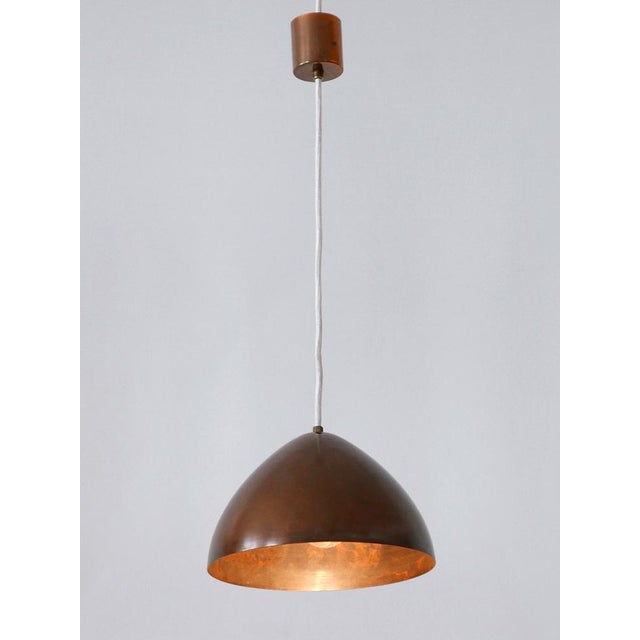 Mid-Century Modern Copper Pendant Lamp, Finland, 1950s For Sale - Image 15 of 18