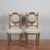 Antique Walnut Chairs with Blue Fabric, 1800s, Set of 2 For Sale - Image 17 of 17