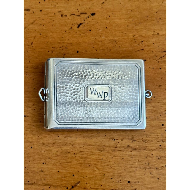 Antique Sterling Silver Matchbook Case by Marathon For Sale - Image 12 of 13