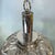 Mid-Century Modern UFO-Shaped Hanging Light in Cut Glass and Chrome, 1970s For Sale - Image 12 of 16
