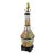 Italian Table Lamp Mid-Century . Ceramic With a Colorful Wine Bottle Design For Sale