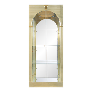Vintage Brass Vitrine / Display Cabinet by Mastercraft