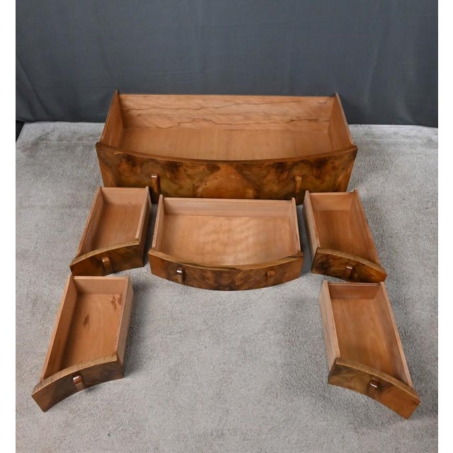 Walnut Burl Dressing Table, 1920s For Sale - Image 12 of 18