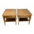 Vintage 1960s End Tables With Drawers, Pair For Sale