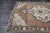 1970s Vintage Handmade Wool Cotton Brown Area Rug For Sale - Image 9 of 11
