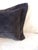 Black Check-Pattern Velvet Decorative Lumbar Pillows From Portugal - Set of 2 For Sale - Image 4 of 7