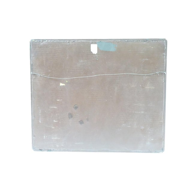 Mid 20th Century Original Antique Asian Painting on Silk Vintage For Sale - Image 5 of 5