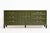 Mid Century Traditional Dresser Sideboard by Union National Jamestown Ny in Green - Newly Painted For Sale - Image 4 of 14