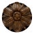 Midcentury Cast Bronze Rosette by Sheldow Mfg. Co. — Model R-1-P Architectural Finial For Sale