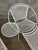 Metal Pair Vintage Maurizio Tempestini for Saulterini “Radar” Lounge Chair With Drink Table., Attributed For Sale - Image 7 of 12