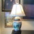 Beige Vintage Chinese Ginger Jar Mounted as Lamp For Sale - Image 8 of 9