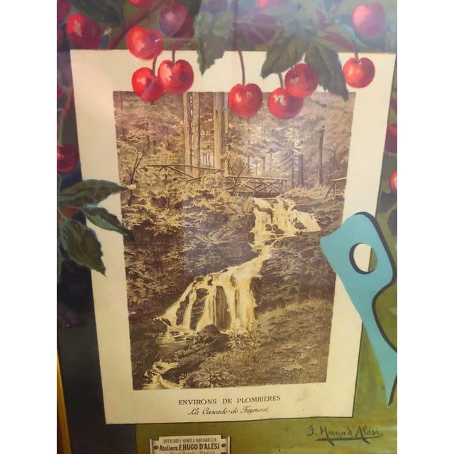 The romance of the late 19th century travel is captured in this lovely poster of the landscape of France. Only available...