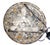 Large Art Deco Alabaster Mosaic Ceiling Light, 1920s For Sale - Image 12 of 14