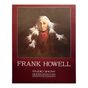 1990s Frank Howell Symphony Rare Hand Signed Fine Art Poster