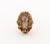 Yellow Gold and Smokey Quartz Solitaire Ring For Sale - Image 4 of 7