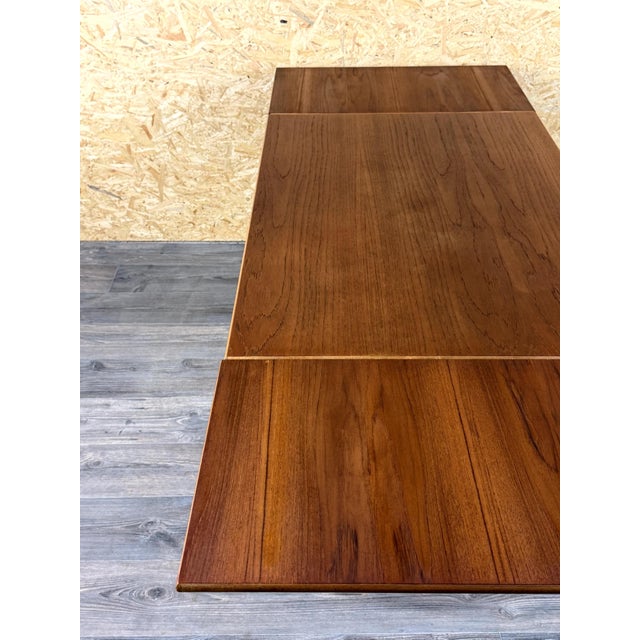 Vintage Danish Teak Dining Table, 1960s For Sale - Image 17 of 18