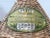 Decorative Italian glass demijohn made of mouth-blown green glass with an original wicker basket. These large glass...