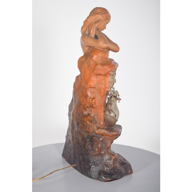 La Cruche Cassée Jug Figurine in Clay, France, 1950s For Sale - Image 6 of 11