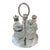 Late 20th Century Salt and Pepper Set- 7 Pieces For Sale