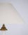 Lamp in White Opaline Glass with Red Pattern and Brass Base, 1880s For Sale - Image 5 of 7