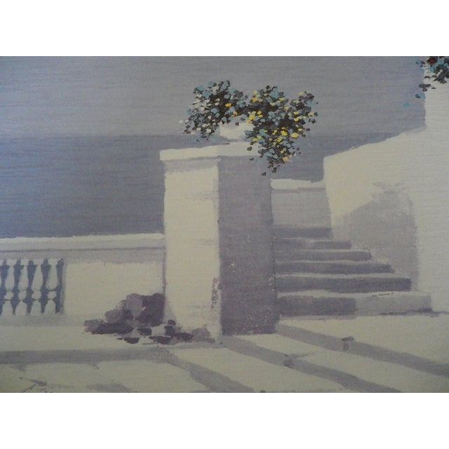 Giorgio Zuppini, Terrzza Sul Mare Con Gabbiani (Land on the Sea with Seagulls), 1970s, Lithograph For Sale - Image 18 of 18